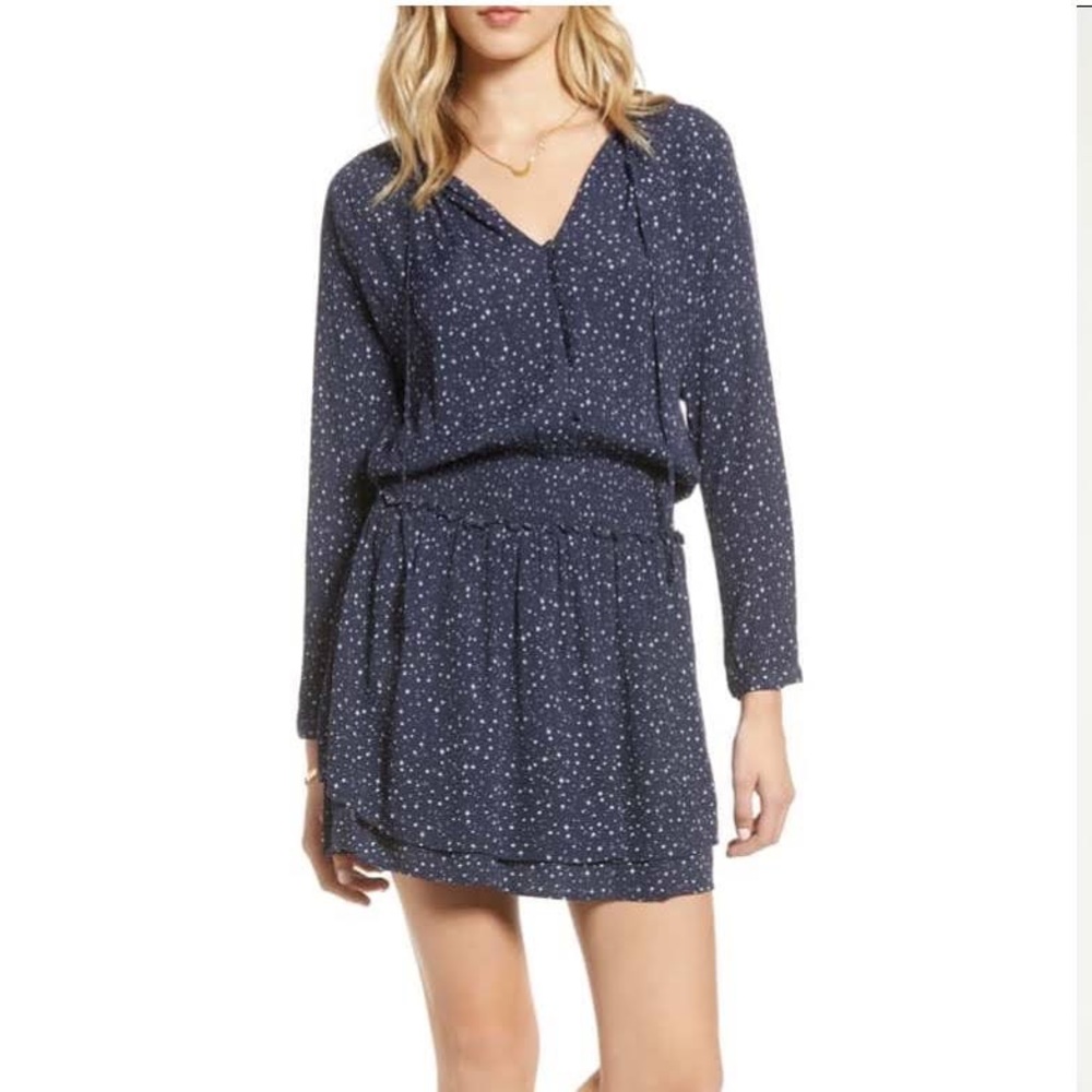 Rails Navy Star Dress